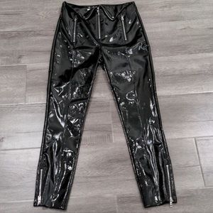 Twiin High Waisted Vinyl Pants